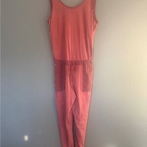 Anthropologie T.La Burgundy Fabric Detail Romper